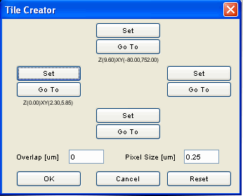 Tile Creator Dialog